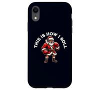 This is How I Roll Santa Boxer Arts Martiaux Boxe de Noël Coque pour iPhone XR