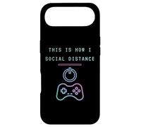 This is How I Social Distance Funny Console Gamer Controller Coque pour iPhone Air