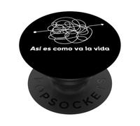 This is How Life Goes Spanish Version Novelty Cool Designs PopSockets PopGrip Adhésif