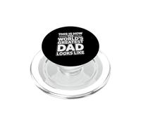 This is How The World's Greatest Dad Looks Like PopSockets PopGrip pour MagSafe