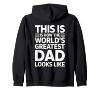 This is How The World's Greatest Dad Looks Like Sweat à Capuche
