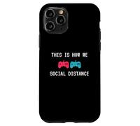 This is How We Social Distance Anti Social Introverts Gamer Coque pour iPhone 11 Pro