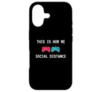 This is How We Social Distance Anti Social Introverts Gamer Coque pour iPhone 17