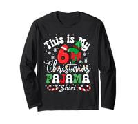 This is My 67 Christmas Pajama Shirt Six Seven Funny Meme Manche Longue