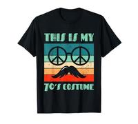 This Is My 70s Costume 70 Styles Peace Men 70's Disco années 70 T-Shirt