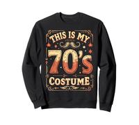 This Is My 70s Costume 70 Styles pour homme Disco années 70 Sweatshirt