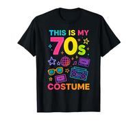 This is My 70s Costume Fun for 80s 90s Party T-Shirt