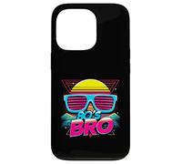 This is My 80s Bro Costume Party The Sun Portant des Lunettes de Soleil Coque pour iPhone 13 Pro