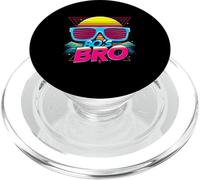 This is My 80s Bro Costume Party The Sun Portant des Lunettes de Soleil PopSockets PopGrip pour MagSafe
