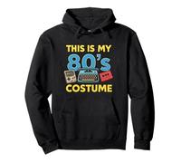 This is My 80's Costume Classique Old School Throwback Vibe Sweat à Capuche