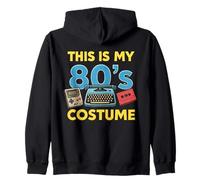 This is My 80's Costume Classique Old School Throwback Vibe Sweat à Capuche
