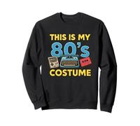 This is My 80's Costume Classique Old School Throwback Vibe Sweatshirt