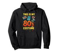 This is My 80's Costume Fun Retro Party Throwback Classique Sweat à Capuche