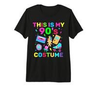 This is My 90's Costume, 90's Theme Party T-Shirt Haut de Gamme