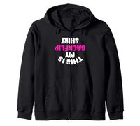 This is My Backflip Shirt Funny Cheerleading Team Cheering Sweat à Capuche