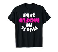 This is My Backflip Shirt Funny Cheerleading Team Cheering T-Shirt
