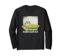 This is My Barbu Gaming Face - Bearded Dragon Video Game Manche Longue