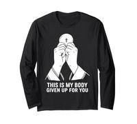 This is My Body Given Up for You Messe catholique Manche Longue