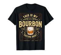 This is My Bourbon Tasting Shirt Whisky Lover T-Shirt