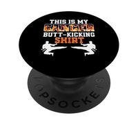 This is My Cancer Fighting Butt-Kick PopSockets PopGrip Adhésif