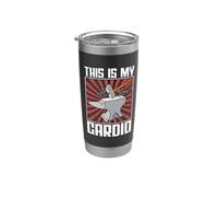 This Is My Cardio Forger Forger Forger Forge Gobelet isotherme en acier inoxydable double paroi