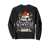 This is My Christmas Pajama Family Matching Outfit 2025 Sweatshirt