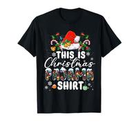 This is My Christmas Pajama Family Matching Outfit 2025 T-Shirt