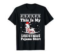 This is My Christmas Pajama Pit Bull Dog Funny Xmas T-Shirt