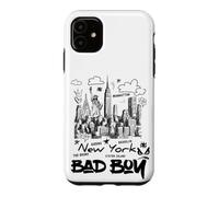 This is My Cool New York City Sketch Drawing Bad Boy Graphic Coque pour iPhone 11