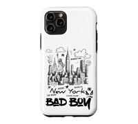 This is My Cool New York City Sketch Drawing Bad Boy Graphic Coque pour iPhone 11 Pro