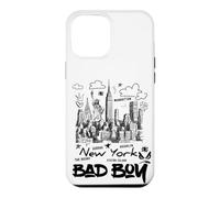 This is My Cool New York City Sketch Drawing Bad Boy Graphic Coque pour iPhone 12 Pro Max