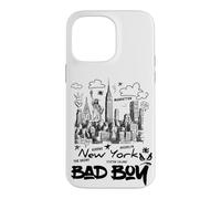 This is My Cool New York City Sketch Drawing Bad Boy Graphic Coque pour iPhone 14 Pro Max