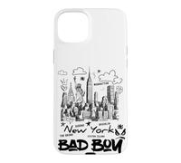 This is My Cool New York City Sketch Drawing Bad Boy Graphic Coque pour iPhone 15 Plus