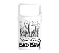 This is My Cool New York City Sketch Drawing Bad Boy Graphic Coque pour iPhone 17 Pro Max