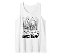 This is My Cool New York City Sketch Drawing Bad Boy Graphic Débardeur