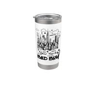 This is My Cool New York City Sketch Drawing Bad Boy Graphic Gobelet isotherme en acier inoxydable double paroi