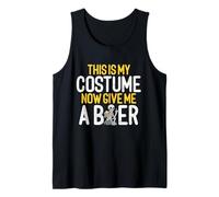 This is My Costume Beer Lover Squelette Boire Halloween Débardeur