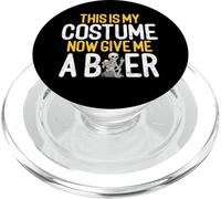 This is My Costume Beer Lover Squelette Boire Halloween PopSockets PopGrip pour MagSafe
