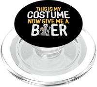 This is My Costume Beer Lover Squelette Boire Halloween PopSockets PopGrip pour MagSafe