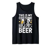 This is My Costume Give Me A Beer Chemise Homme Papa Halloween Débardeur
