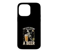 This is My Costume Now Give Me A Beer Squelette Halloween Coque pour iPhone 14 Pro Max