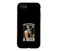 This is My Costume Now Give Me A Beer Squelette Halloween Coque pour iPhone SE (2020) / 7/8