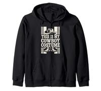 This Is My Cowboy Costume Bottes Chapeau Country Western Sweat à Capuche