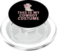 This is My Cowboy Costume drôle de Cowboy PopSockets PopGrip pour MagSafe