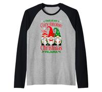 This is My Cozy GNOME Pyjama de Noël pour Homme et Femme Manche Raglan