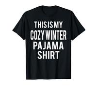 This is My Cozy Winter Pyjama Costume Amusant T-Shirt