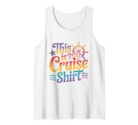 This is My Cruise Shirt Funny Vacation Party Boats Outfit Débardeur