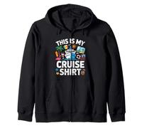 This is My Cruise Shirt Funny Vacation Party Boats Outfit Sweat à Capuche