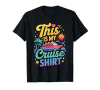 This is My Cruise Shirt Funny Vacation Party Boats Outfit T-Shirt