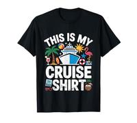 This is My Cruise Shirt Funny Vacation Party Boats Outfit T-Shirt